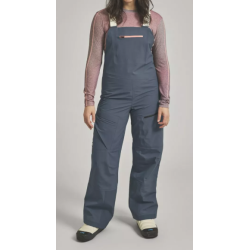 damskie spodnie Ortovox Ravine 3L BIB pants - dark arctic grey