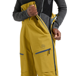 spodnie damskie La Sportiva Sender GTX performance bib pants w - savana