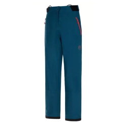 spodnie damskie La Sportiva Crizzle EVO Shell - storm blue/ cherry tomato