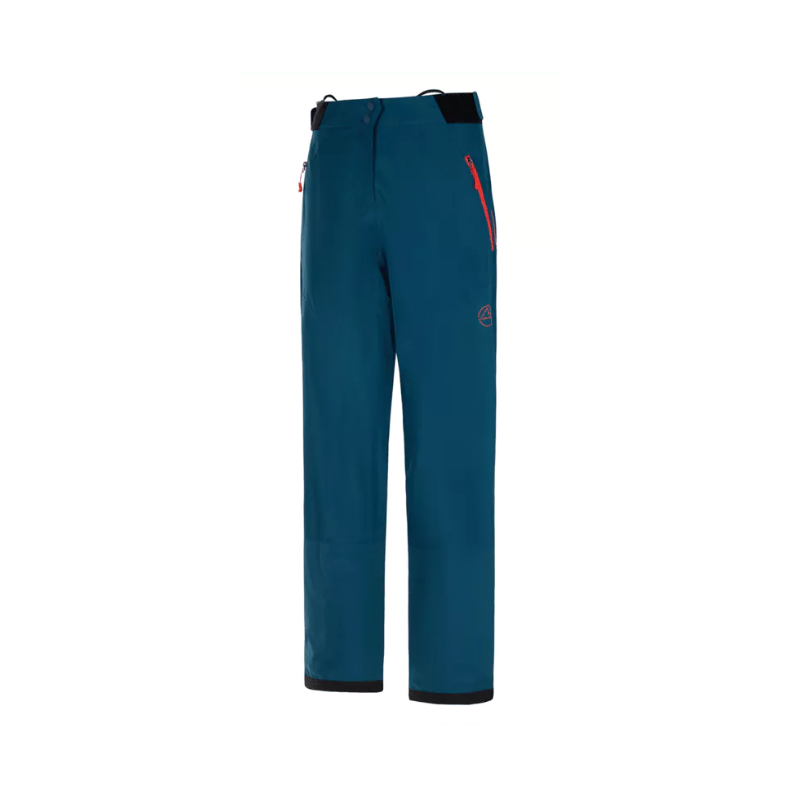 spodnie damskie La Sportiva Crizzle EVO Shell - storm blue/ cherry tomato