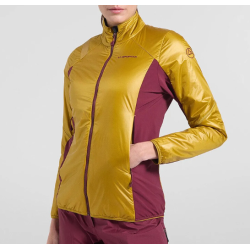kurtka damska La Sportiva Alpine Giude Primaloft JKT w - savana/redwood