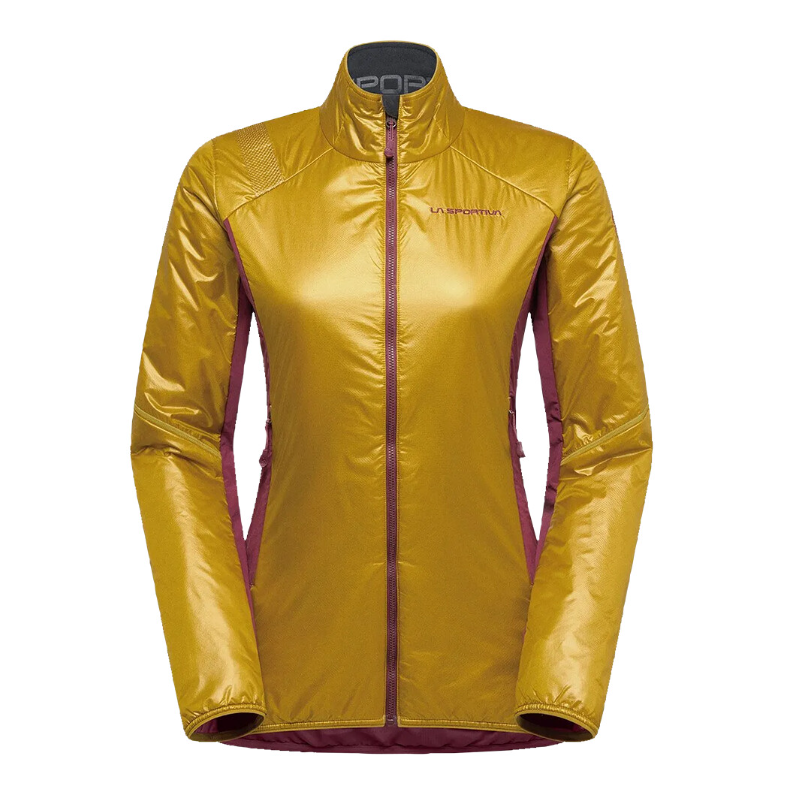 kurtka damska La Sportiva Alpine Giude Primaloft JKT w - savana/redwood