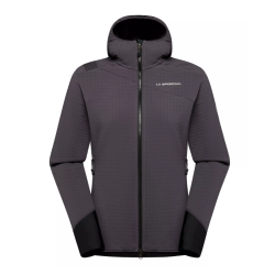 bluza damska La Sportiva Bristen Thermal Hoody - onyx/chalk