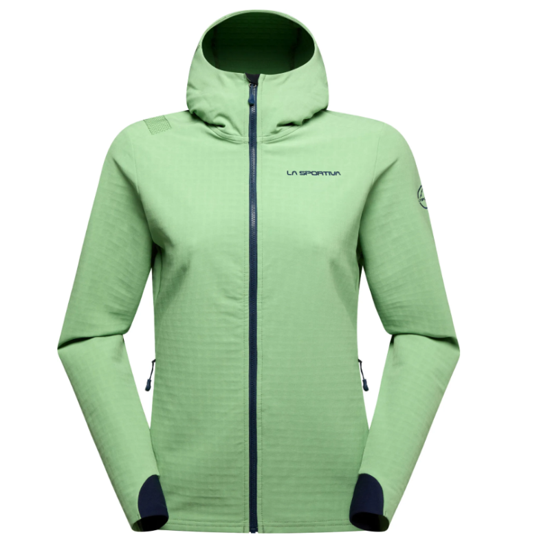 bluza damska La Sportiva Descender Storm Jkt W- aspen green/ night sky
