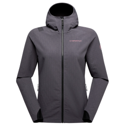 bluza damska La Sportiva Descender Storm Jkt W- onyx/ rosebay