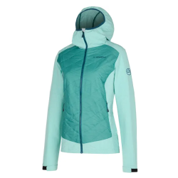 bluza damska La Sportiva Kap Hybrid Hoody W- lagoon/ iceberg