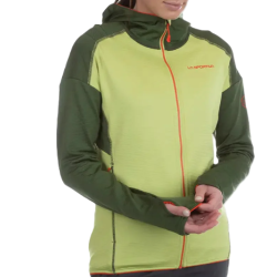 bluza damska La Sportiva Upendo Hoody W- green banana/forest