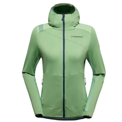 bluza damska La Sportiva Aequilibrium Thermal Hoody jkt - aspen green/ night sky