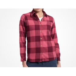 bluza damska La Sportiva Rambler Flannel Shirt w- redwood/rosebay