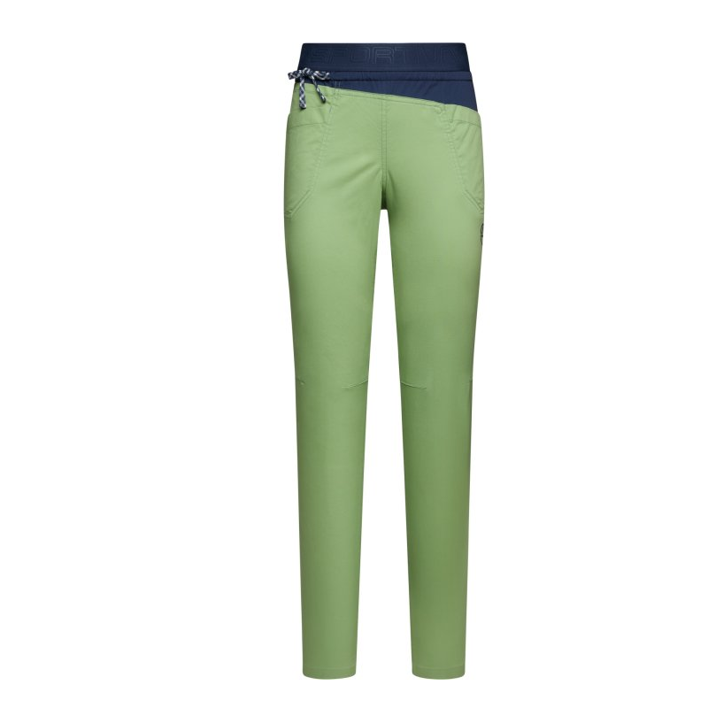 spodnie wspinaczkowe damskie La Sportiva Tundra Pants - aspen green/night sky