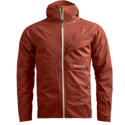 kurtka męska Ortovox Piz Selva 2.5L Jacket - clay orange