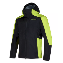 kurtka męska La Sportiva Crossridge EVO Shell Jkt - black/ lime punch