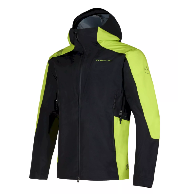 kurtka męska La Sportiva Crossridge EVO Shell Jkt - black/ lime punch