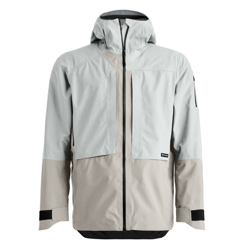 kurtka męska Ortovox Ravine Plus 3L - grey ice