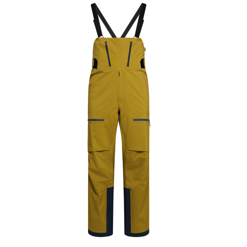 spodnie męskie La Sportiva Sender GTX performance bib pants men- savana