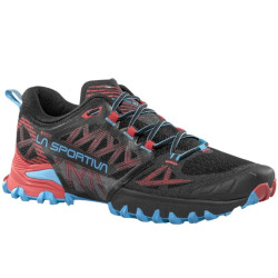 buty biegowe damskie La Sportiva Bushido III Wmn GTX - black/ hibiscus- 56Y999402