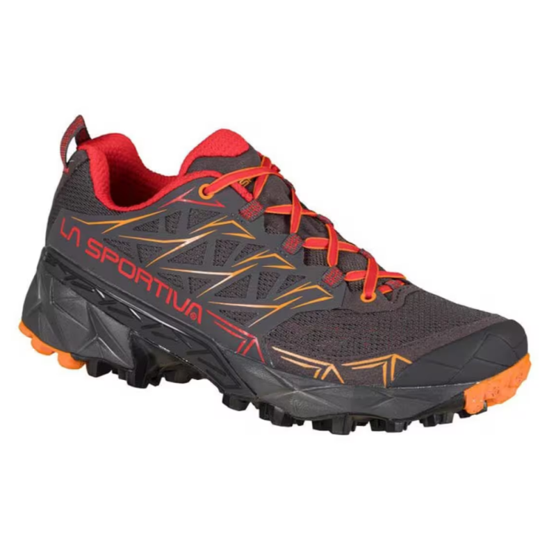 buty biegowe damskie La Sportiva Akyra- carbon/cherry- 36E900315