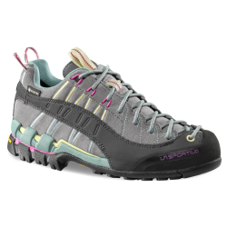 buty podejściowe damskie La Sportiva Hyper GTX- grey/juniper- 17N901734