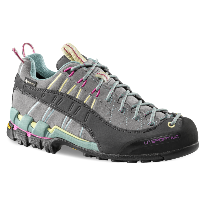 buty podejściowe damskie La Sportiva Hyper GTX- grey/juniper- 17N901734