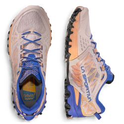 buty biegowe damskie La Sportiva Bushido III - mauve/cobalt blue- ZFRS084P21B13