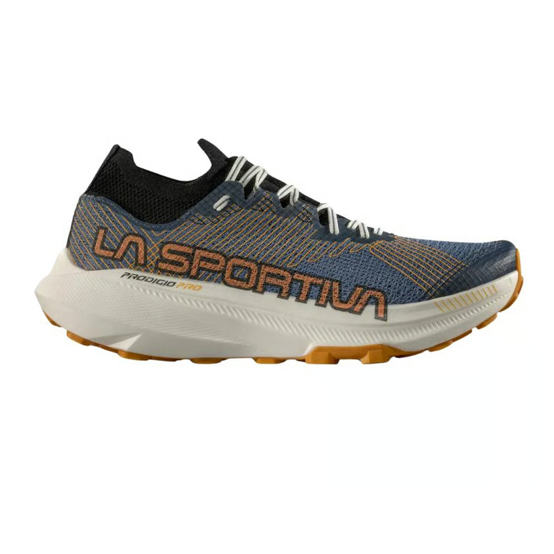 buty biegowe męskie La Sportiva Prodigio Pro - hurricane/apricot - ZFRS100B42012