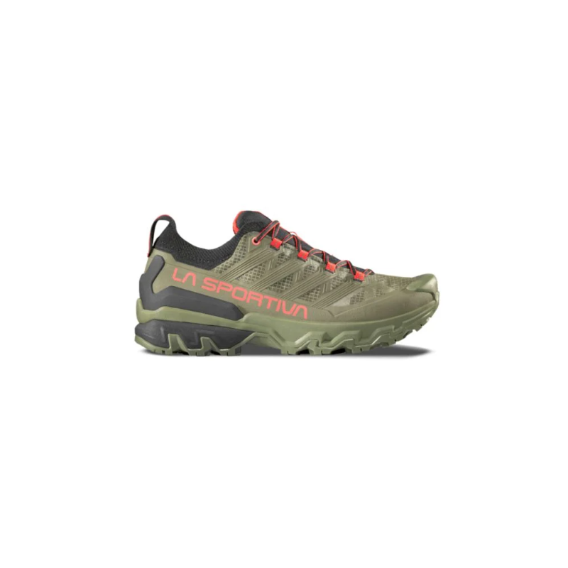 buty trekkingowe męskie La Sportiva Ultra Raptor III - cypress/mountain red- ZFHS105E47R24