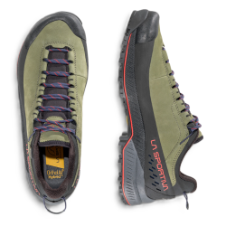 buty trekkingowe męskie La Sportiva TX5 Evo GTX - cypress/mountain red- ZFHS106E47R24