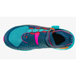 buty biegowe damskie La Sportiva Cyklon- storm blue/cherry tomato- 46X639322