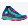 buty biegowe damskie La Sportiva Cyklon- storm blue/cherry tomato- 46X639322