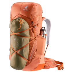 plecak turystyczny Deuter Aircontact Ultra 45+5 SL- sienna- paprika