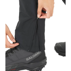 spodnie trekkingowe ocieplane damskie Salomon NOVA w- black