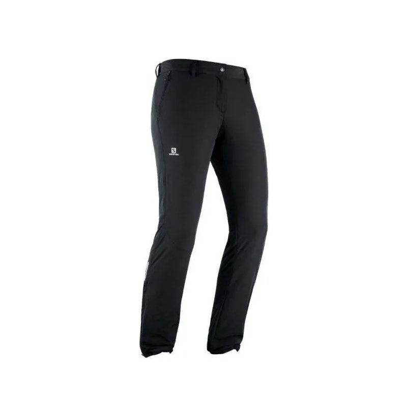 spodnie trekkingowe ocieplane damskie Salomon NOVA w- black