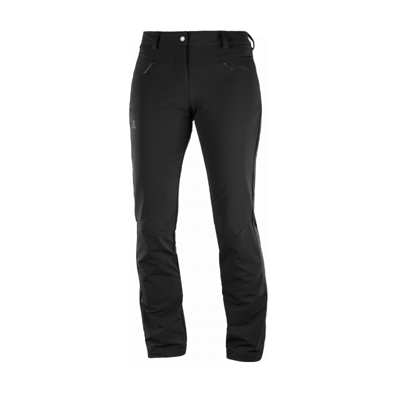 spodnie damskie Salomon Wayfarer Straight WARM Pant W - Black