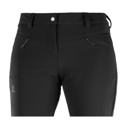 spodnie damskie Salomon Wayfarer Straight WARM Pant W - Black