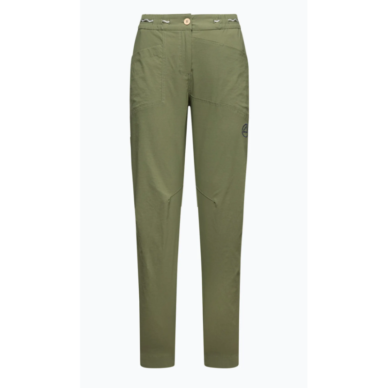 spodnie wspinaczkowe damskie La Sportiva Mantra - cypress/ night sky