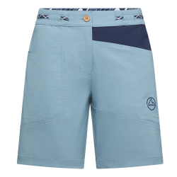 spodenki damskie La Sportiva Mantra Shorts W - limestone/ night sky