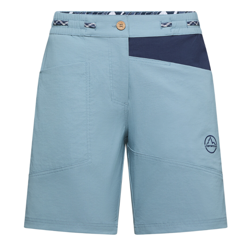 spodenki damskie La Sportiva Mantra Shorts W - limestone/ night sky