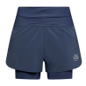 spodenki biegowe damskie La Sportiva Ultra Distance Shorts W- night sky/ chalk