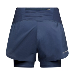 spodenki biegowe damskie La Sportiva Ultra Distance Shorts W- night sky/ chalk