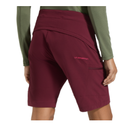 spodenki damskie La Sportiva West Crest Shorts W- redwood/ azalea