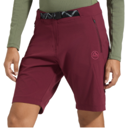spodenki damskie La Sportiva West Crest Shorts W- redwood/ azalea