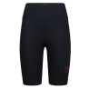 spodenki biegowe damskie La Sportiva Triumph Tight Short W- black/ hibiscus