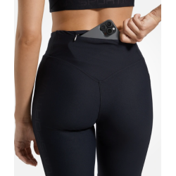 spodenki biegowe damskie La Sportiva Triumph Tight Short W- black/ hibiscus