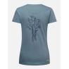 Top damski La Sportiva Climb Flower  T-shirt W / Chili Sport