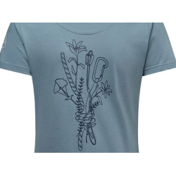 Top damski La Sportiva Climb Flower  T-shirt W / Chili Sport