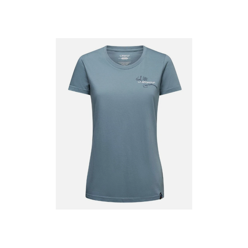 Top damski La Sportiva Climb Flower  T-shirt W / Chili Sport