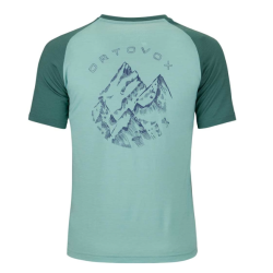 koszulka damska Ortovox 185 MERINO PATCH TS/ Chili Sport