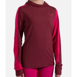 bluza damska La Sportiva Cloud Shadow Sun Hoody W- redwood/ azalea