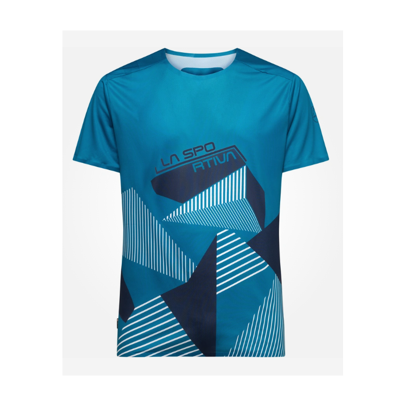 koszulka męska La Sportiva Comp T-shirt M- lake/ chalk