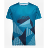 koszulka męska La Sportiva Comp T-shirt M- lake/ chalk